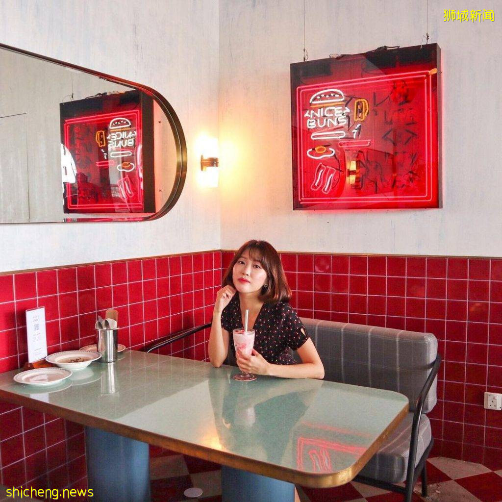 新加坡6家美式複古餐廳合集！經典鮮豔配色、打造電影場景🎞格調滿滿的異國風情✨ .