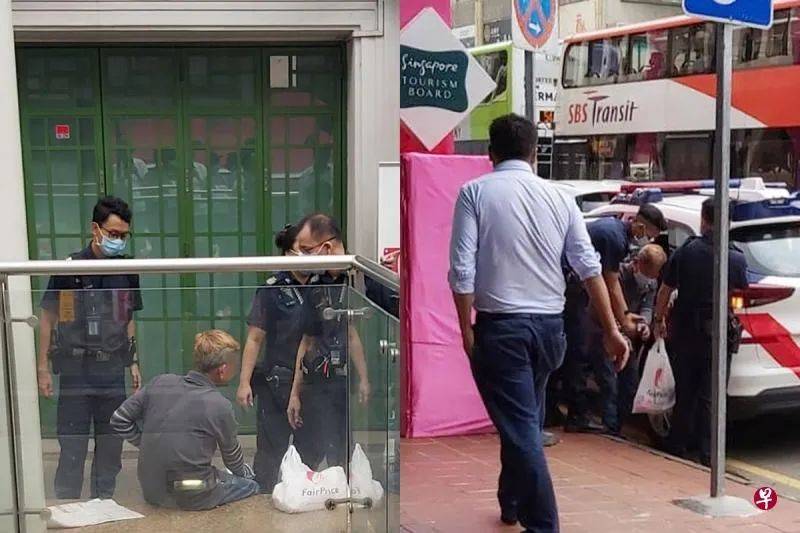 亮刀欲捅七旬老人，牛车水臭名远扬的“纸巾霸”终于被捕