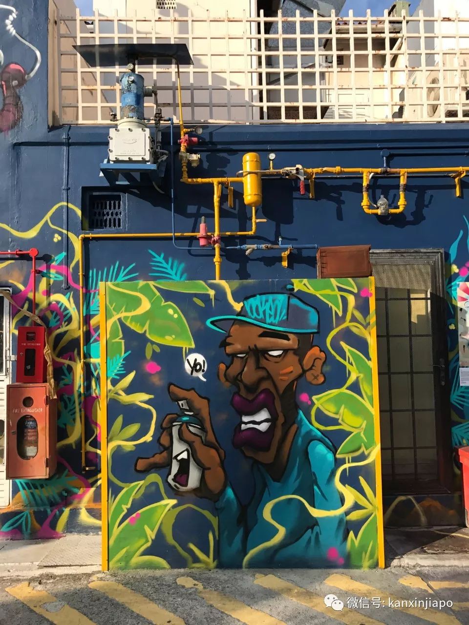 新加坡闹市区里，居然有个马来村