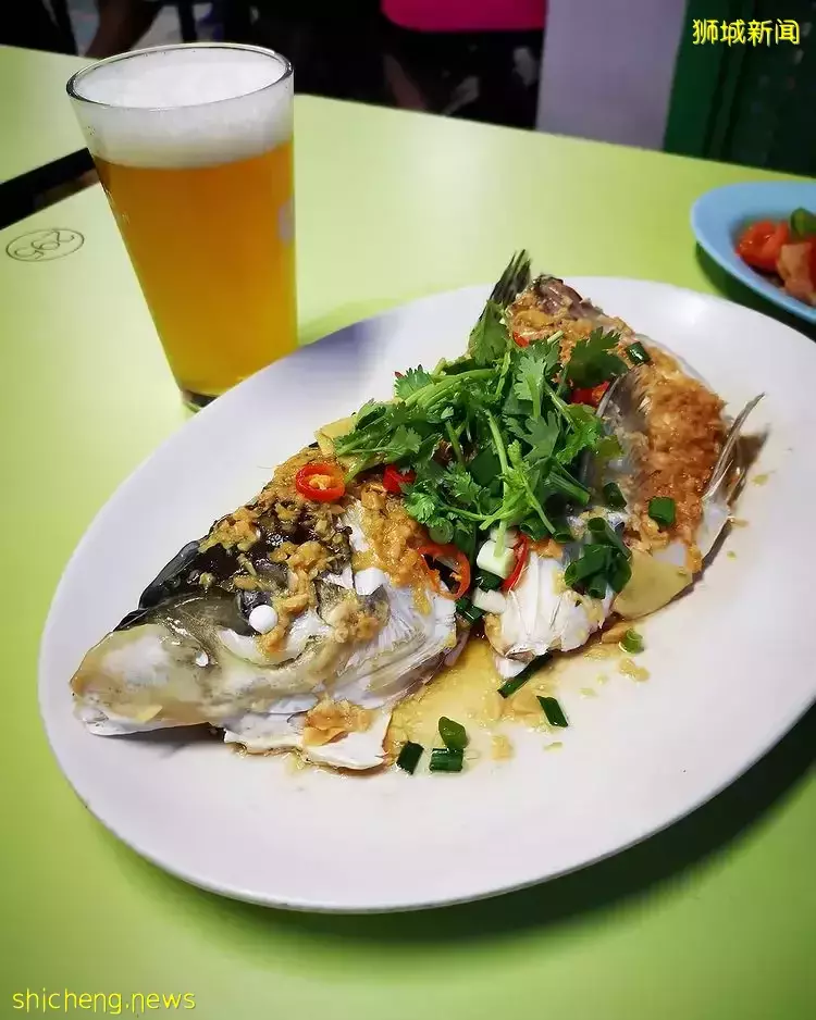 牛车水的“养记194” – 香港特式蒜蓉蒸鱼头, 屹立不倒30年