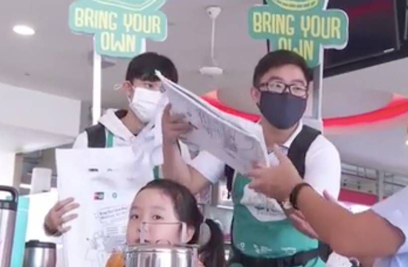 如果新加坡食阁不再提供一次性打包盒?!你怎么看
