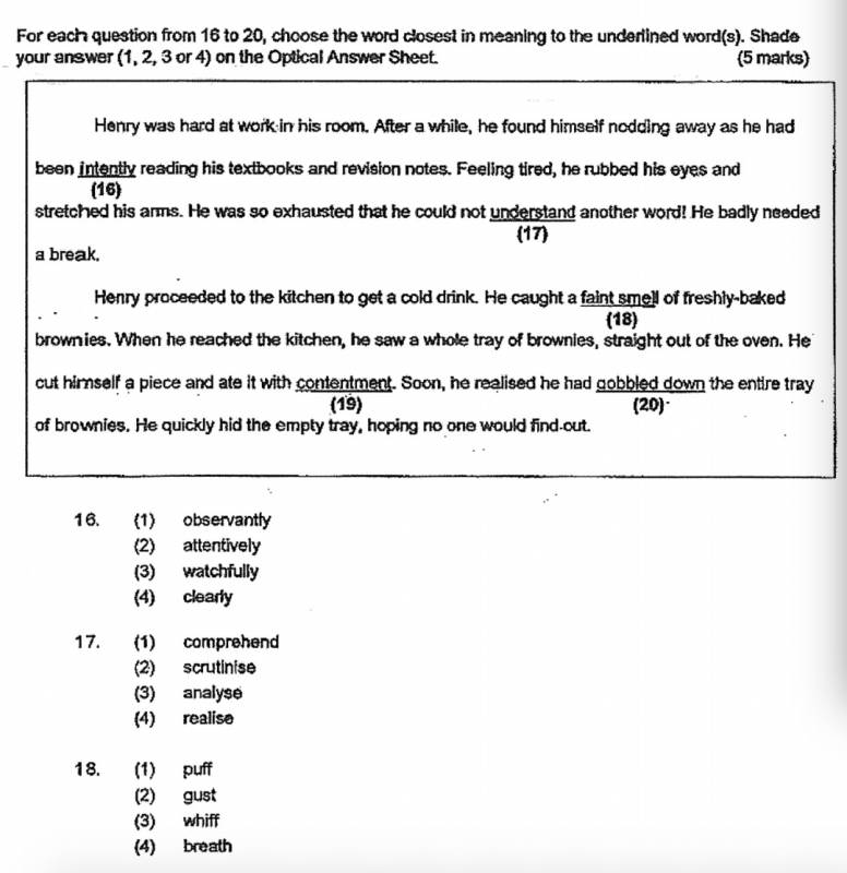 新加坡的小学生原来这么难?深扒小学试卷有多烧脑