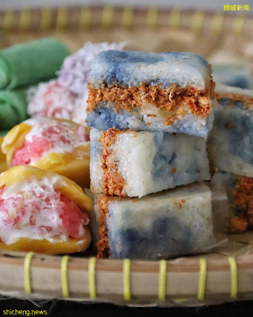 高顔值娘惹糕ONE SWEET BITE🌈傳統+創新口味,軟糯可口😍每吃一塊都是神享受