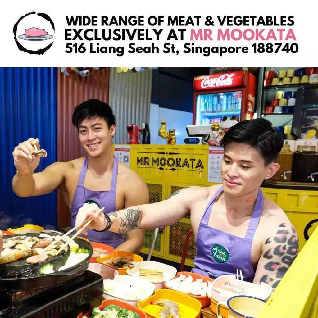 吃mookata顺便看猛男? Bugis Mr mookata 推出猛男服务员 