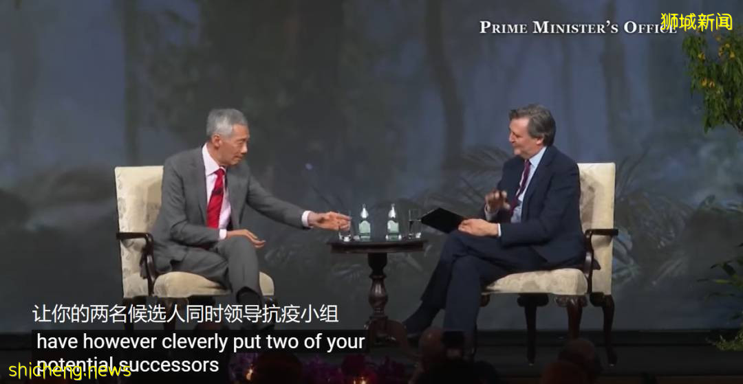 外媒問李顯龍：讓兩個部長管理新加坡疫情，是不是《鱿魚遊戲》