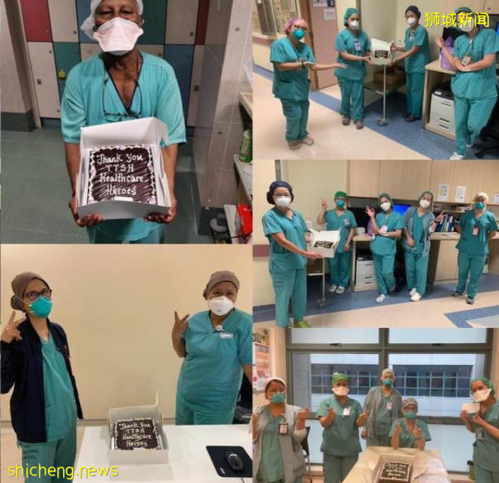 爲新加坡被歧視醫護人員免費送蛋糕，巧克力、暖暖滴、很貼心