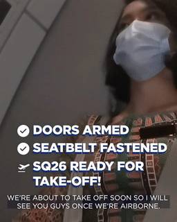 疫情期间飞行过程大不一样!新航空姐全记录