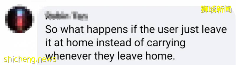 “今天，我在新加坡戴上了传说中的新冠追踪器！”