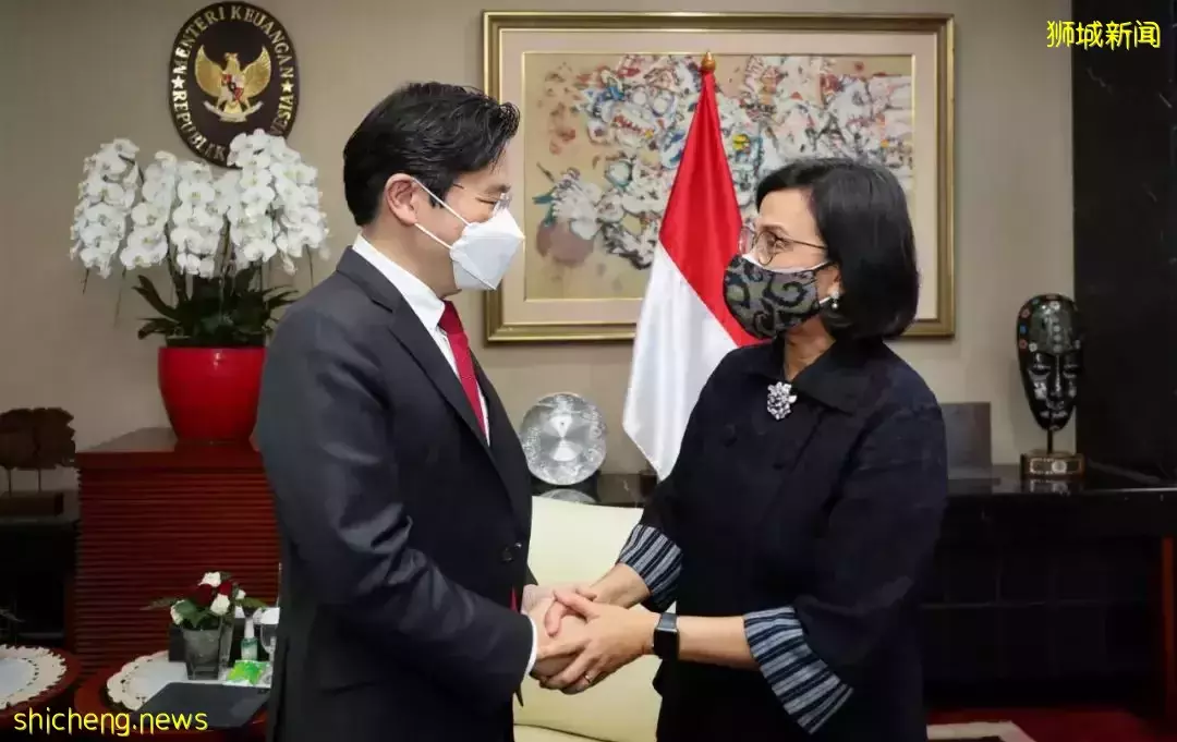 新加坡未来总理黄循财初试啼声出访东南亚大国印尼