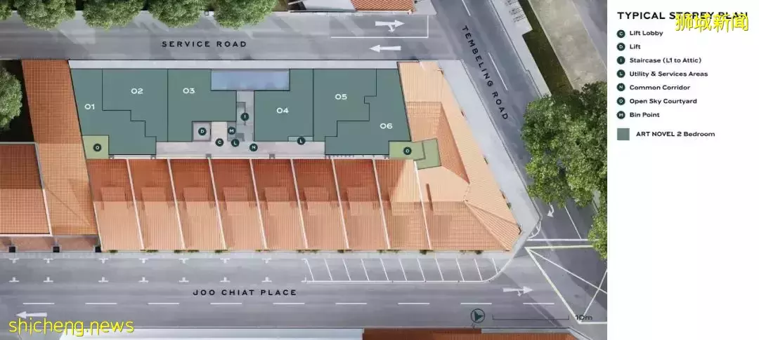 Atlassia【5月即將開盤 新加坡遺産保護區內古典與現代相結合的新公寓 永久地契 世代傳承 學區房 】