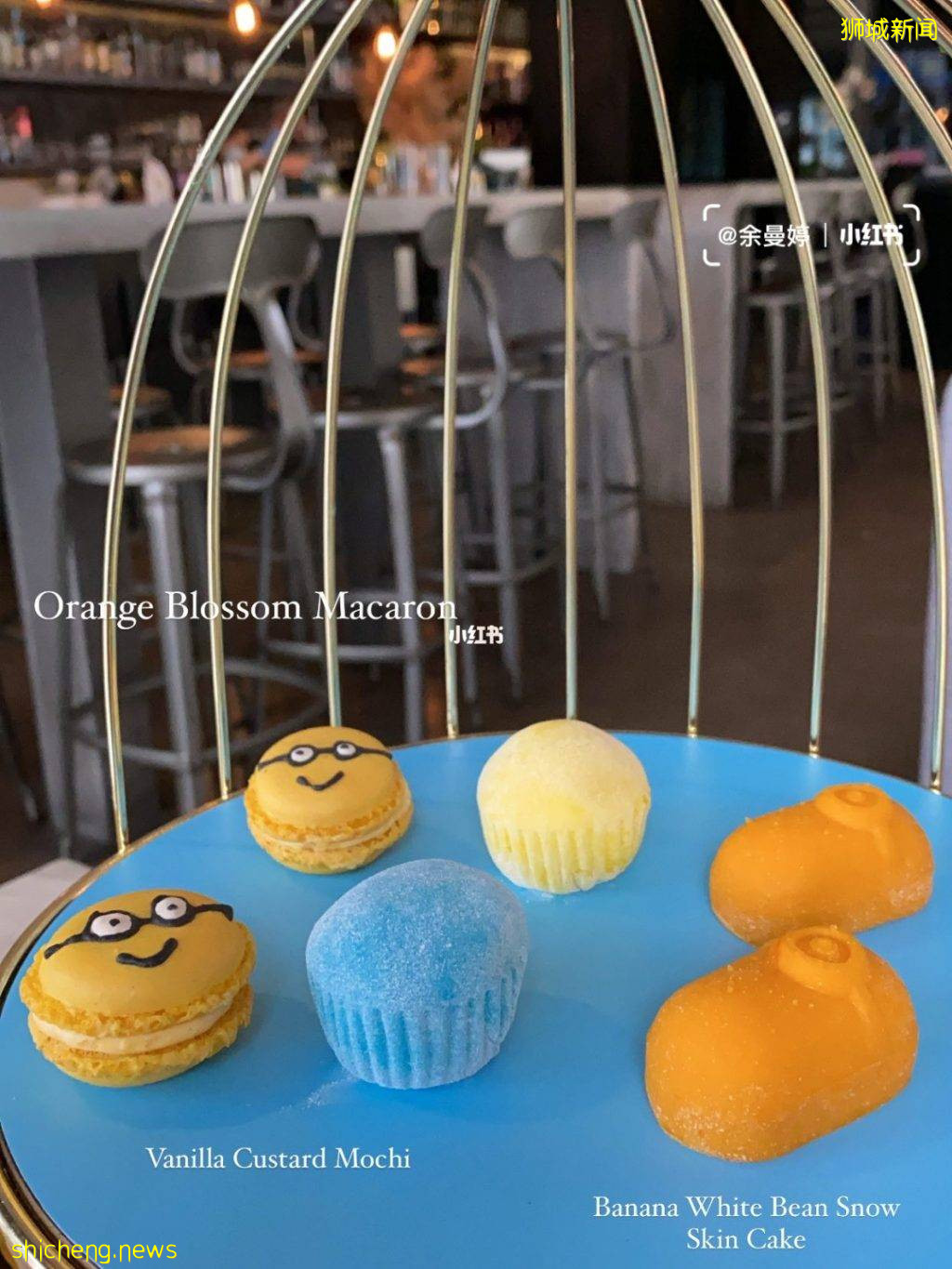 可愛預警⚡2am:dessertbar“Minion下午茶”🙌小黃人造型甜點、好吃好拍照，一人$55💰