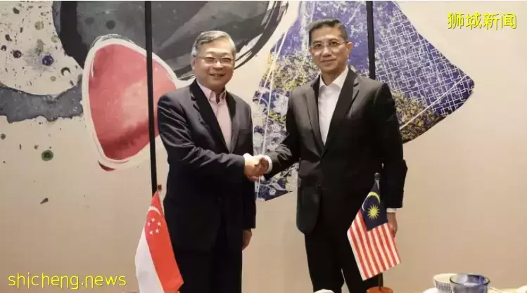 颜金勇会晤阿兹敏 新马加强数码和绿色经济合作