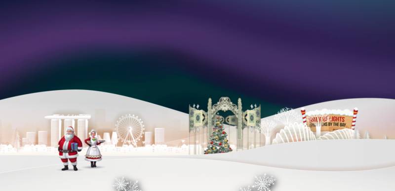 圣诞节来滨海湾花园,不用踏出新加坡国门也能感受异国风光