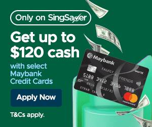 新加坡6大銀行信用卡活動合集🔥 蘋果、Dyson熱門商品免費領、直送2天1夜豪華酒店住宿、S$350的現金返還