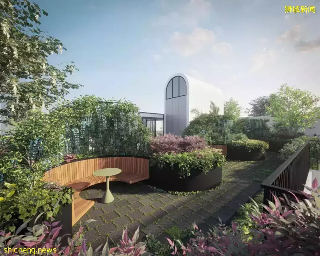 新加坡又出全景观公寓,示范了真正的花园式小区