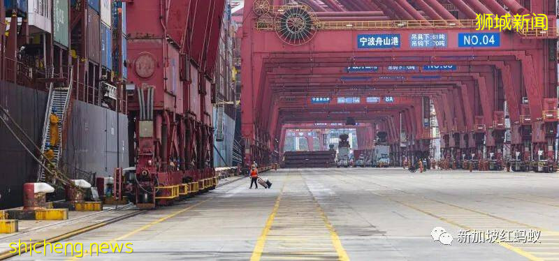 中國甯波港口因疫情關閉 新加坡人聖誕節或收不到禮物