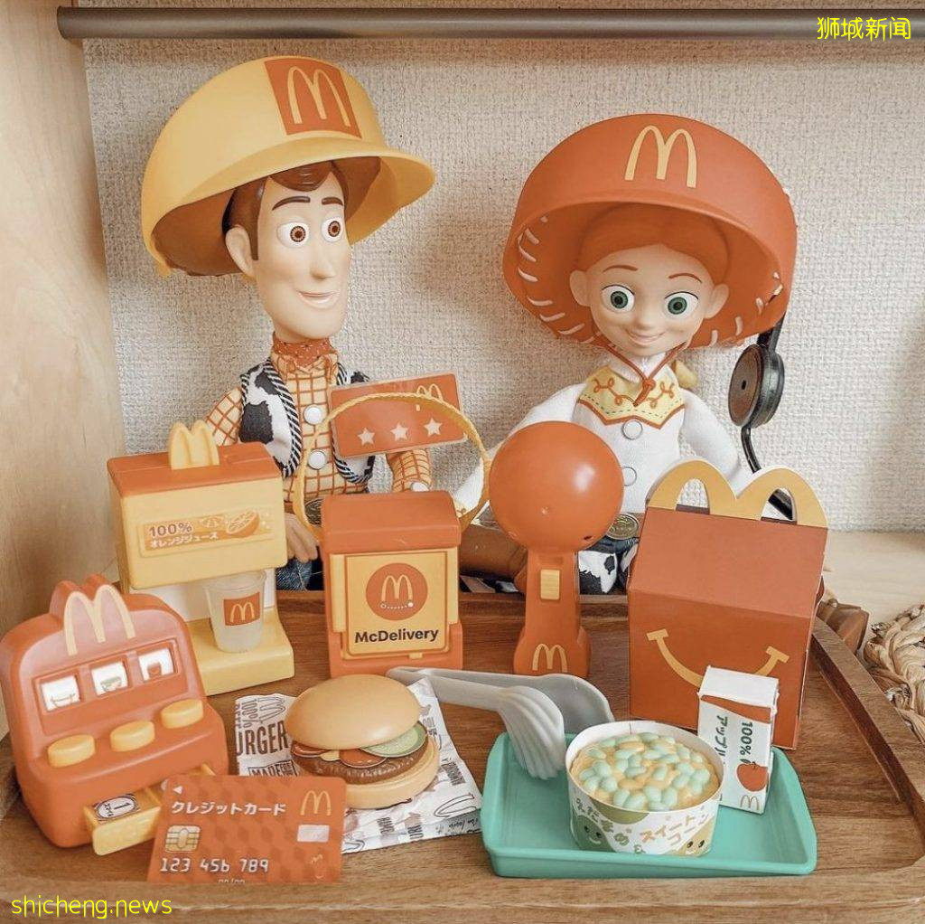 日本麦当劳Happy Meal玩具太有诚意!殿堂级Mini店员装备玩具重新推出,打造一间属于你自己的麦当劳