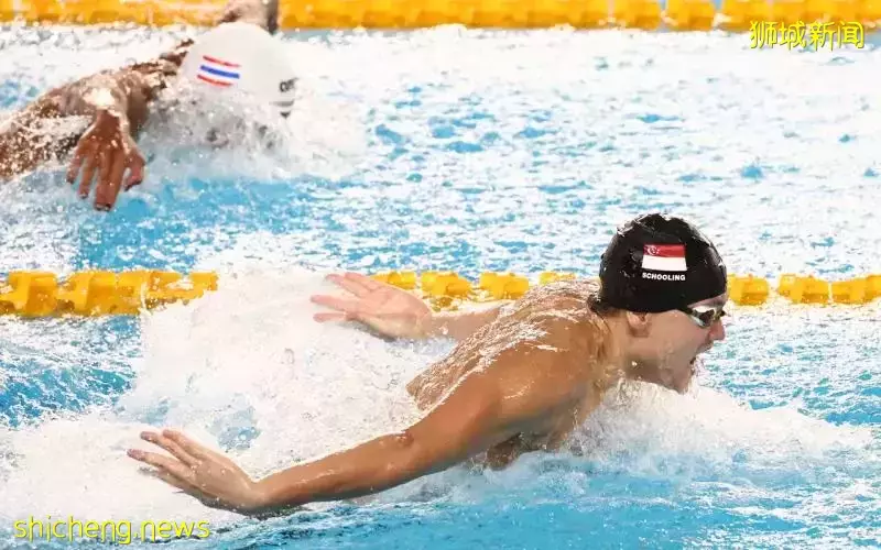东运会：我国泳将约瑟林卫冕成功 第五次赢得100米蝶泳金牌