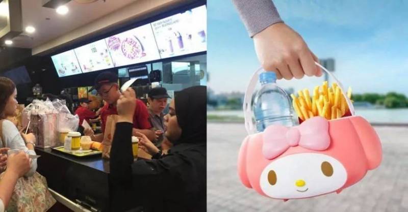 抢！抢！抢！麦当劳Hello Kitty手提餐今天开卖啦