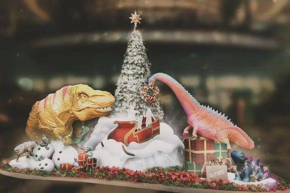 樟宜機場聖誕放大招！恐龍奇境、Air Tokidoki、雙層雪屋、卡丁車、恐龍蹦床，驚喜多多