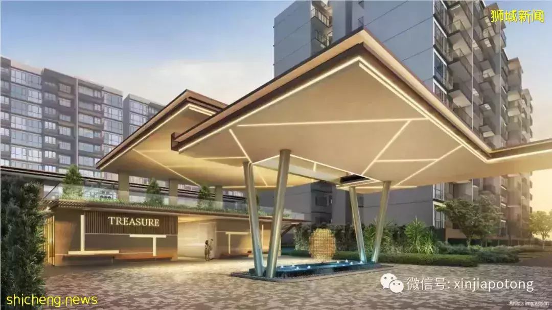 东部淡滨尼的聚宝园 四房和五房高达8万促销活动中,最便宜新楼盘,接近EC价格,每英尺只需1322起