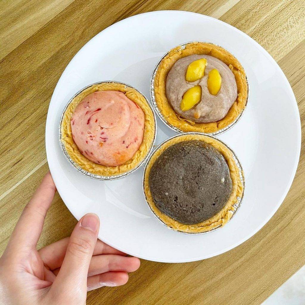 June Bakery老字号手工芋泥挞💜内馅满满、每日新鲜出炉,临近中午一扫而空全卖完啦🔥