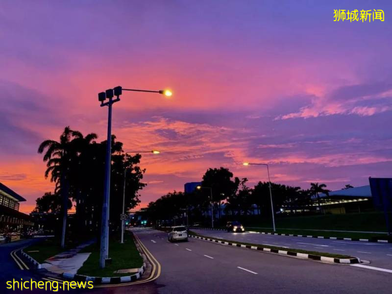 刷屏!新加坡昨天出现绝美彩虹,副总理也忍不住转发!