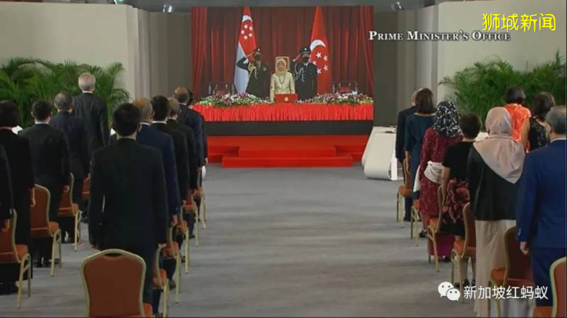 新加坡新內閣宣誓就職的精彩鏡頭，你看了嗎