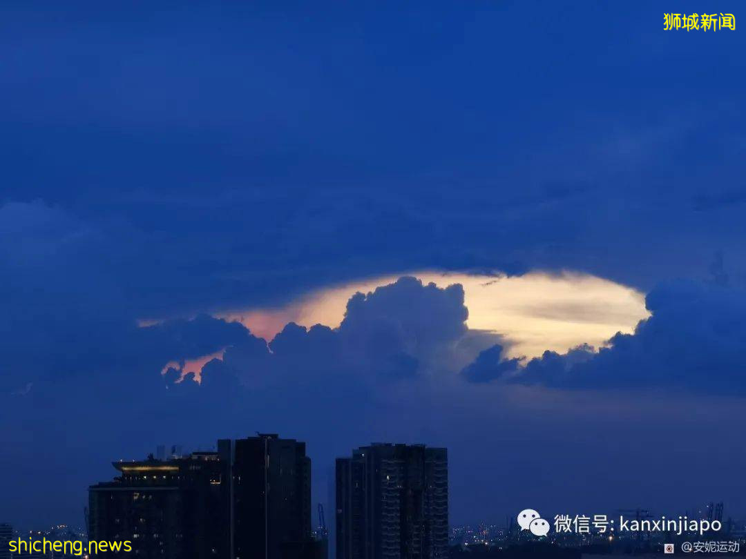 新加坡惊现“龙吸水”奇观，犹如科幻大片