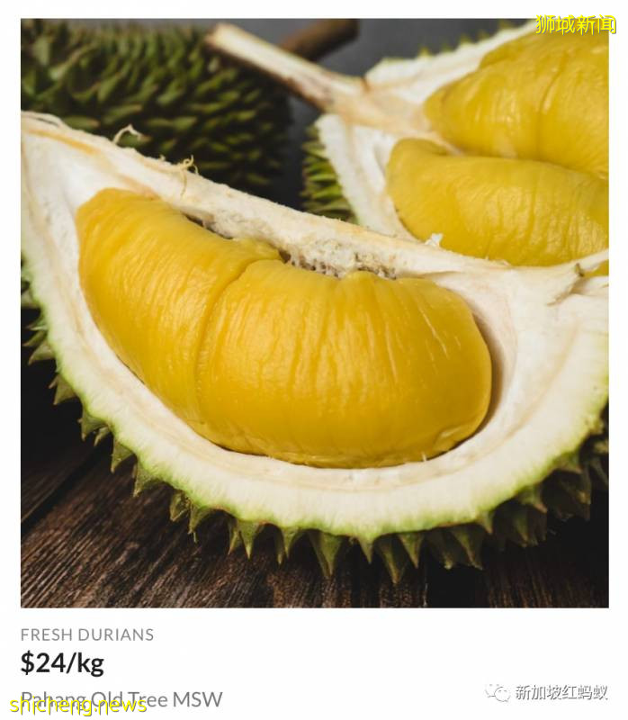 不能親手驗貨很吃虧? 獅城小販將榴梿美照放上網讓買家“相親”