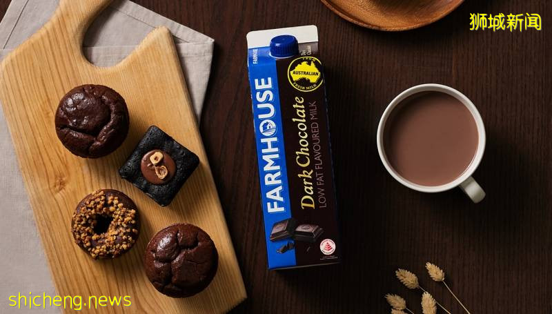BreadTalk推出黑巧克力榛果布丁卷!用的就是超火的Farmhouse黑巧牛奶哦