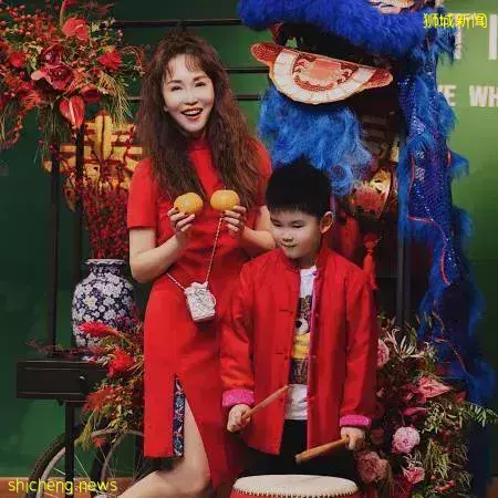 范文芳携爱儿献新年祝福 愿大家过个“wonder虎年”