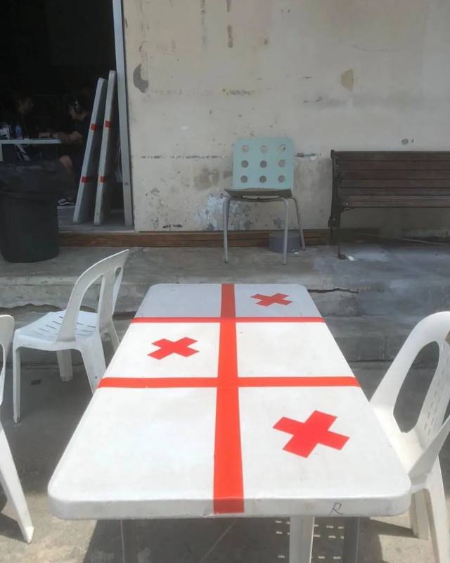 新加坡用膠帶做了一場大型公共藝術