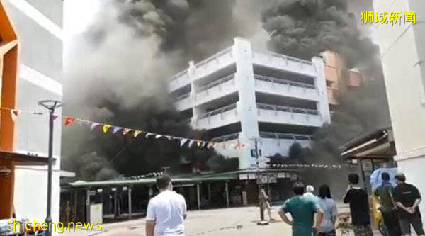 一摊起火蔓延15摊狂烧 食阁摊主料损失数十万