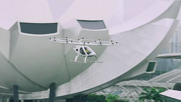 新加坡空中德士 料3年内起飞载客