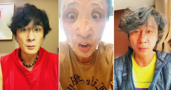 老公吳鎮宇直播 搞笑摸仿藝人 王麗萍見怪不怪