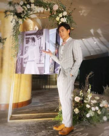 潘嘉丽台北出嫁 黄靖伦 王建复代表家人 婚宴致词