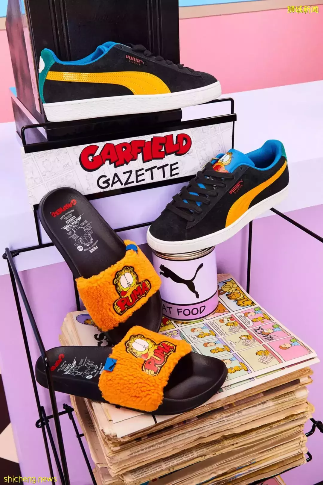 加菲貓×PUMA，兩個都是我的最愛，竟然在新加坡出聯名款！快去搶