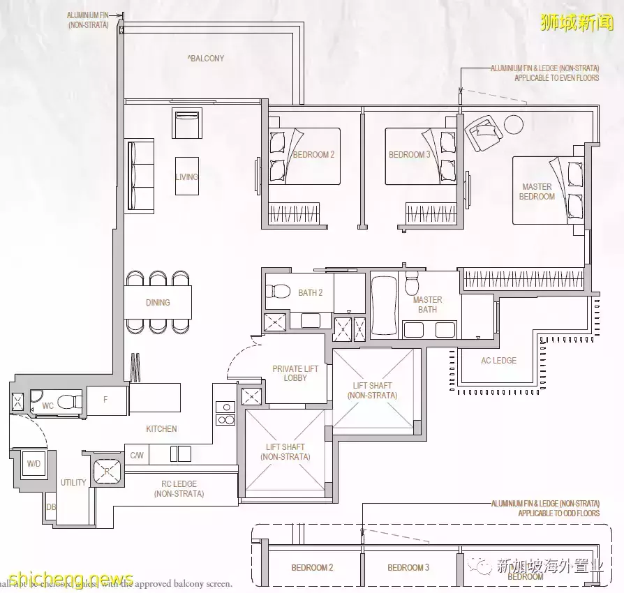 優質項目!!富人區+黃金地段+豪宅 +永久地契 Perfect Ten