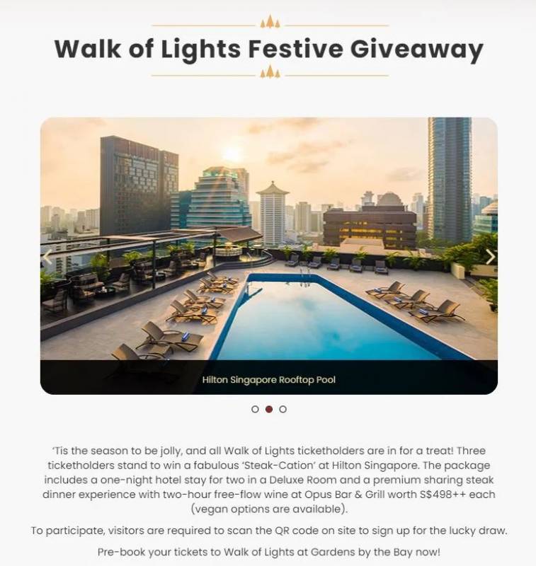 新加坡滨海湾花园圣诞仙境线上线下同开放!可以和圣诞老人通视频哟