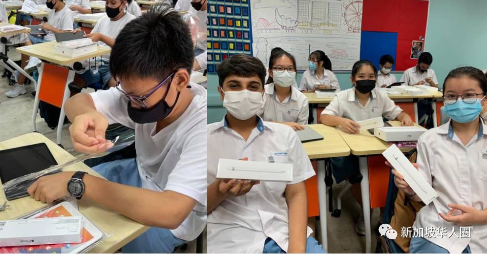 新加坡宣布，今年起所有中學生將獲得全新的蘋果筆記本電腦或平板