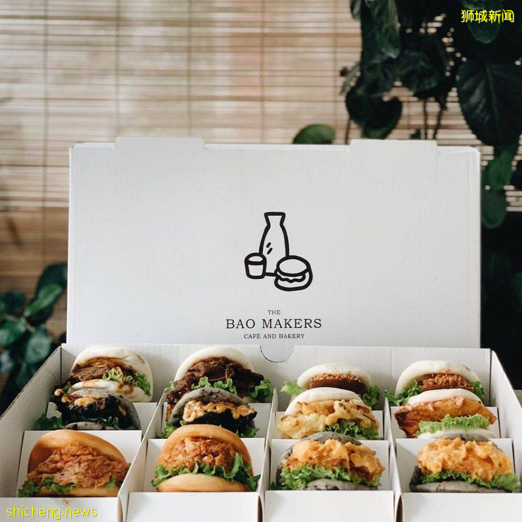 “Bao Makers”結合中式包子+創新餡料✨辣椒螃蟹➕明太子三文魚➕鹹蛋雞肉，新奇搭配登場😎