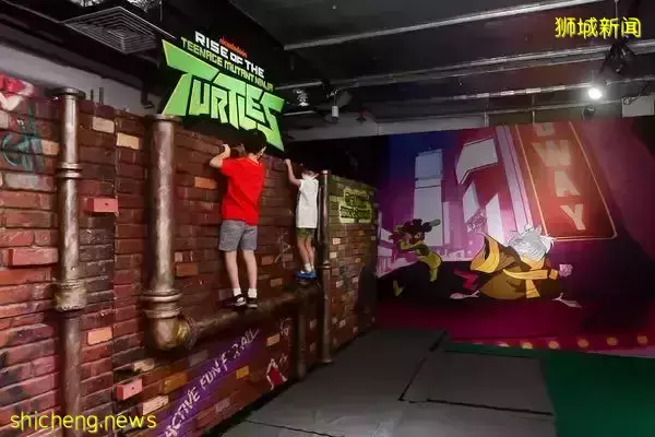 新加坡快闪游乐场!海绵宝宝、汪汪队、忍者神龟、探险家朵拉……都来啦