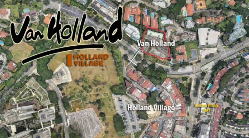 Van Holland（荷兰轩）｜新加坡核心中央区荷兰村唯一永久产权公寓，离地铁仅200米