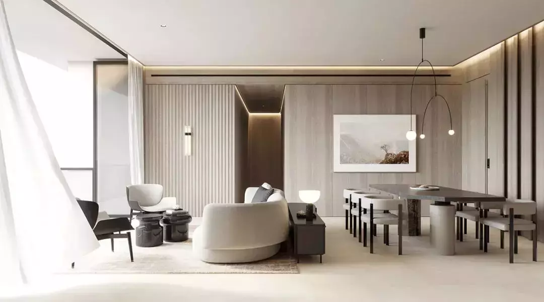 932 Designs新作 117㎡兩居室，新加坡簡約的奢華