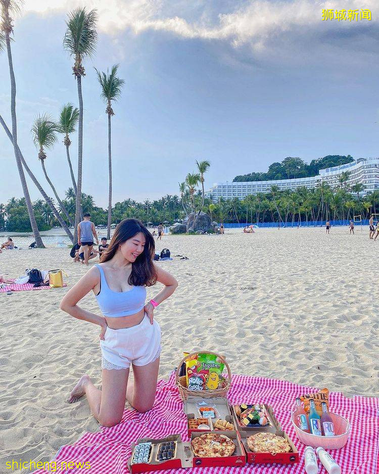 拍出异国大片🆗走进新加坡8个最美沙滩🌊细腻沙子+蓝天白云+清澈海水、一起看海去💙