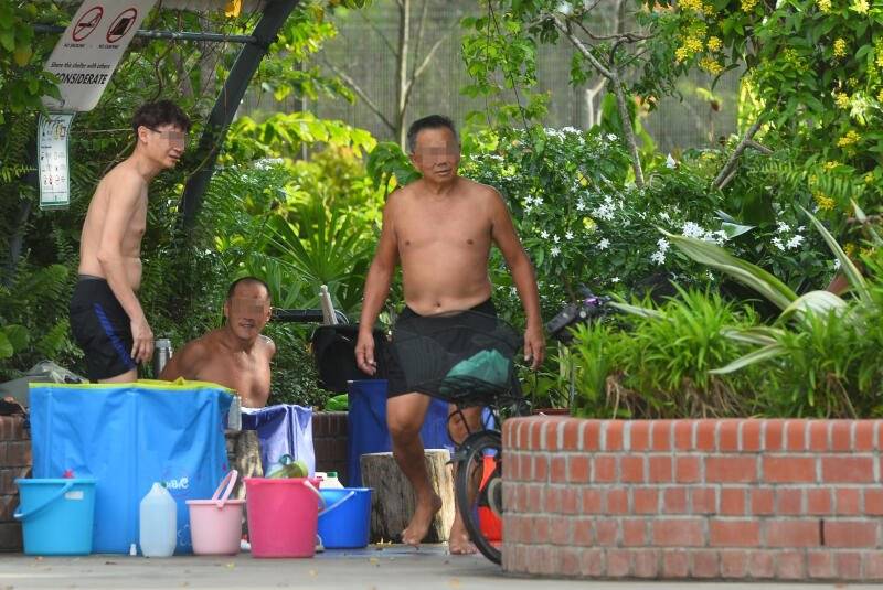 ◤新国CCB◢公众被指无视防疫条例 温泉公园又现乱象 