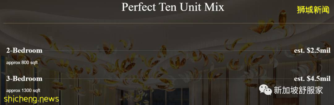 《Perfect Ten》新加坡豪華公寓 黃金地段 頂級學區 永久地契 世代相傳 你值得擁有