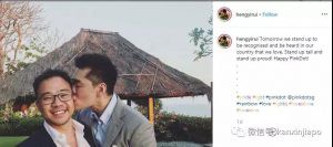 为了被我们爱的国家认可，为了让他们听到（我们的诉求），我们应该挺身而出！