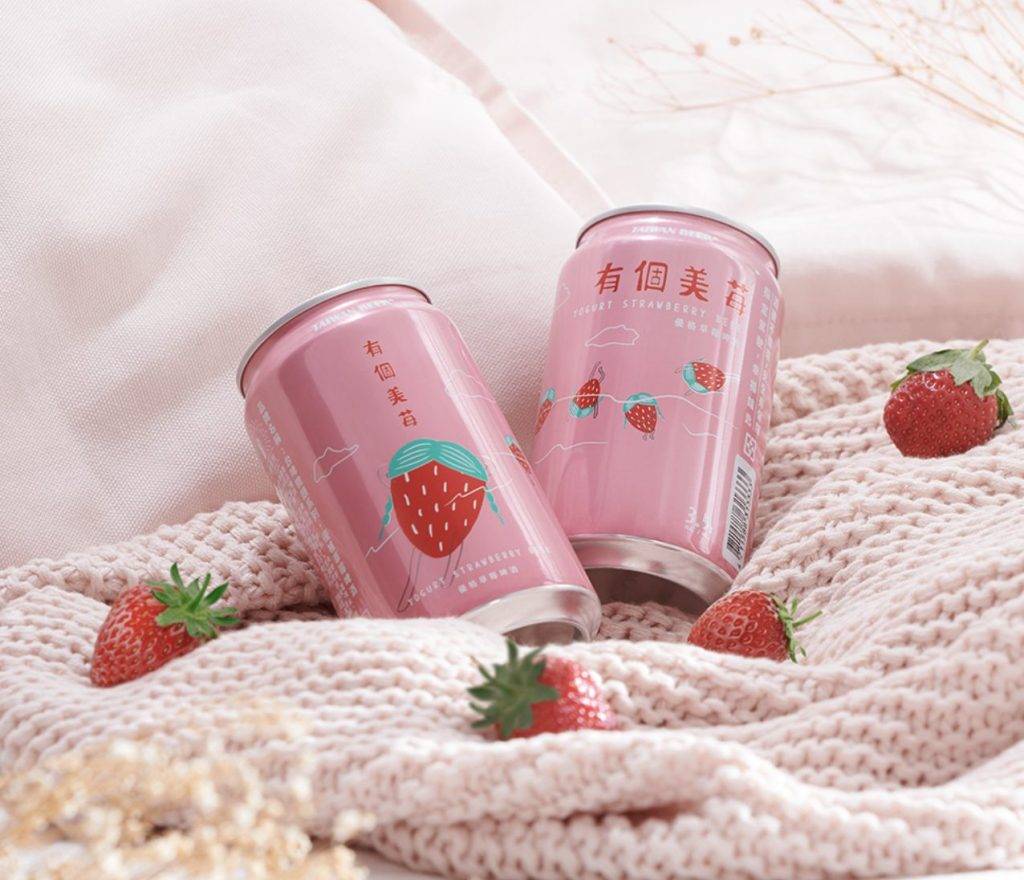 美梅給你醉🍺 粉嫩嫩“台啤有個美梅”新加坡上市🍓草莓+優格+啤酒,聚會就試這一味